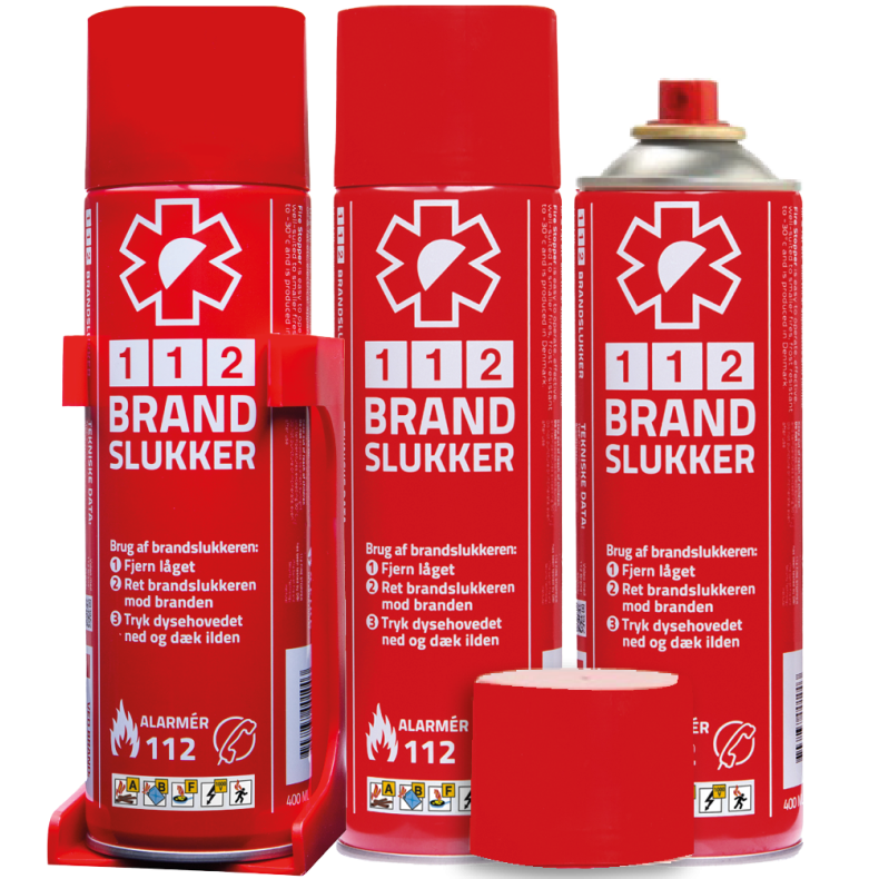 112 BRANDSLUKKER 3-pak