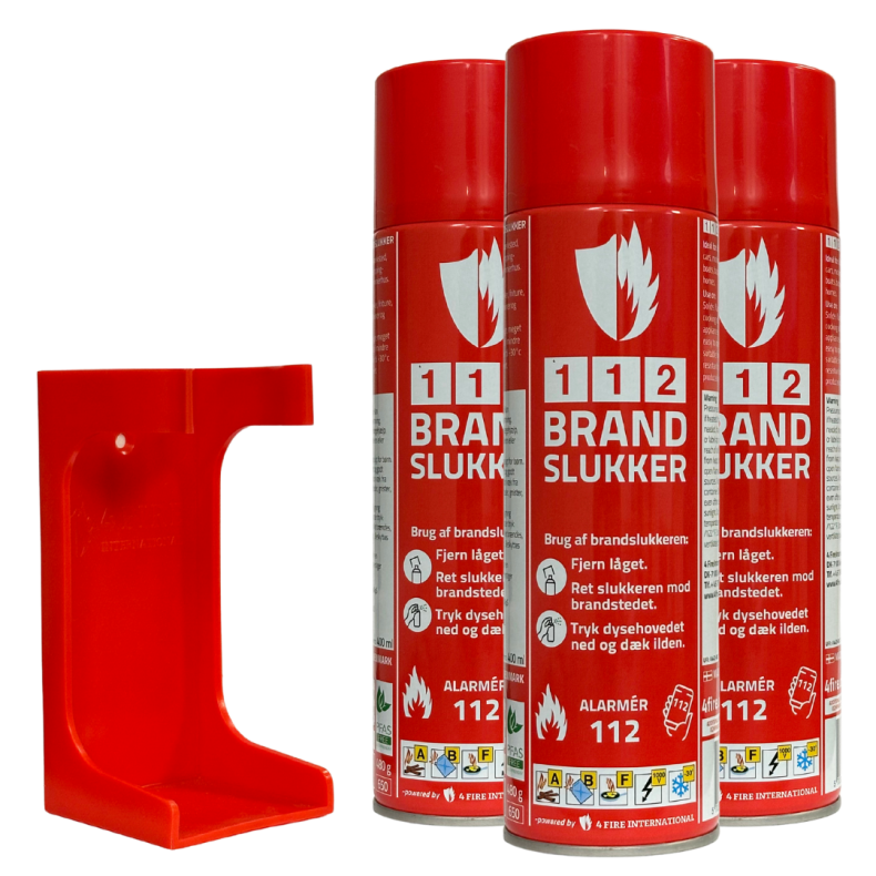 112 BRANDSLUKKER 3-pak