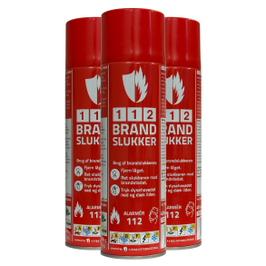 112 BRANDSLUKKER 3-pak