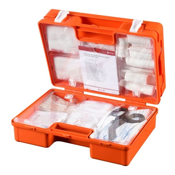 Frstehjlpskasse PRO m. indhold (DIN 13 157) 