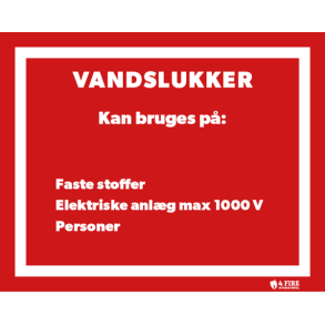 Vandslukker Infoskilt