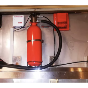 Automatisk Fritureslukningsanlg - Forsikringsgodkendt. Indirekte slukning