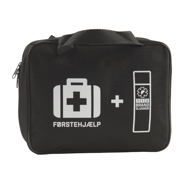 FRSTEHJLPSTASKE M. 112 BRANDSLUKKER